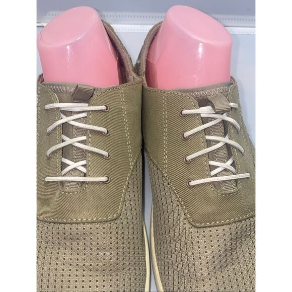 Olukai Nohea Moku Men’s Size 10 Olive Green Mesh Casual Slip-On Sneakers Shoes - Picture 5 of 9